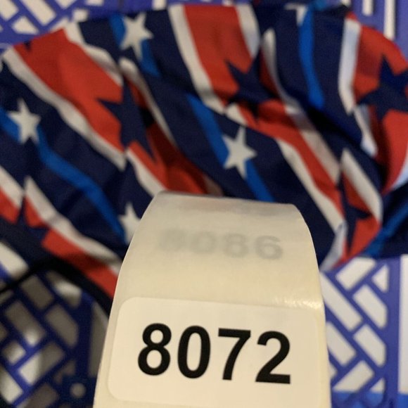 Speedo Swimsuit Womens 10/36 Multicolor Star Print Prolt Flyback One Piece 8072 - Picture 7 of 7